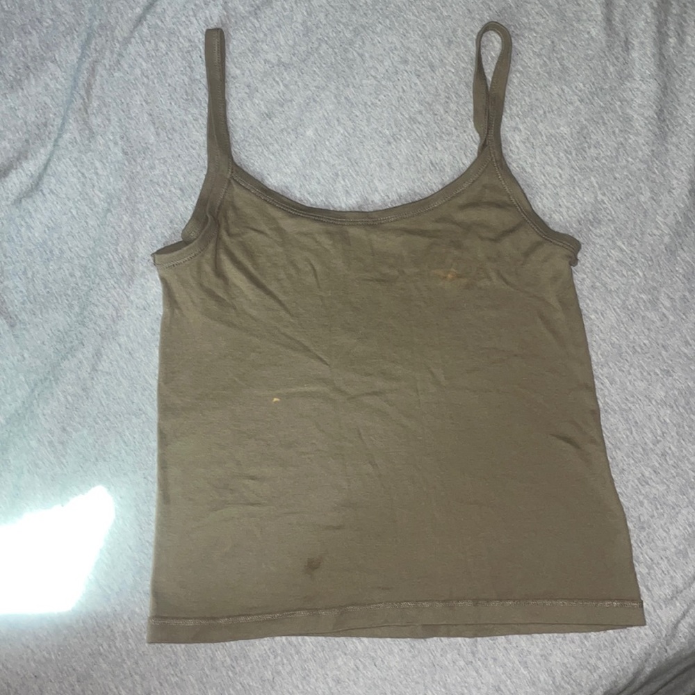 Brown Brandy Melville tank top